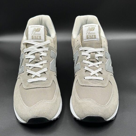 New Balance 574 Grey White - Picture 2 of 9
